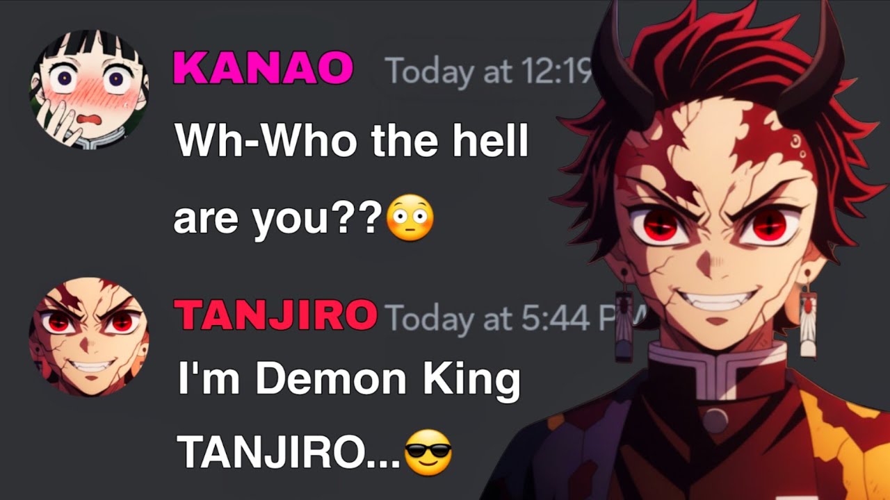 If Tanjiro Become a Demon | Demon Slayer discord server