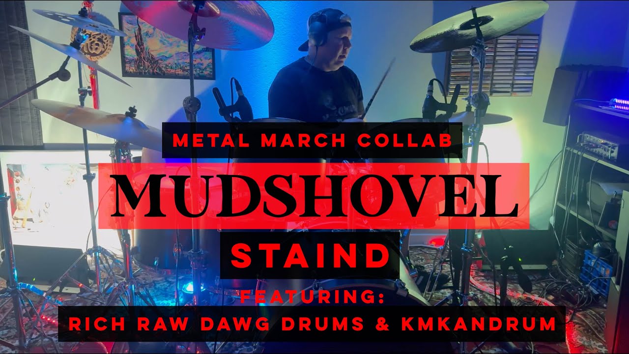 MUDSHOVEL (Staind) KMKanDrum Vocal Cover feat. Rich Raw Dawg Drums