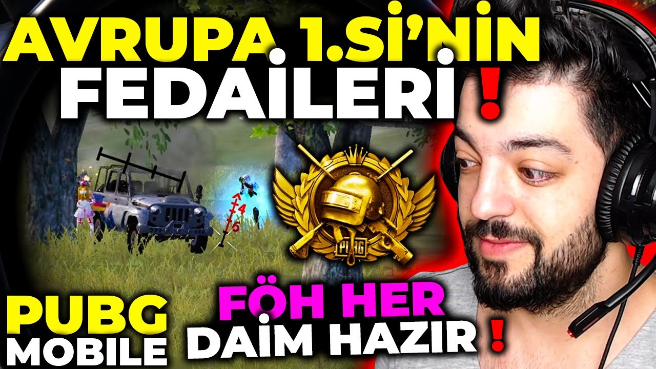 AVRUPA 1.SİNİN FEDAİLERİ !! HİLEYE KARŞI FURY PUBG Mobile
