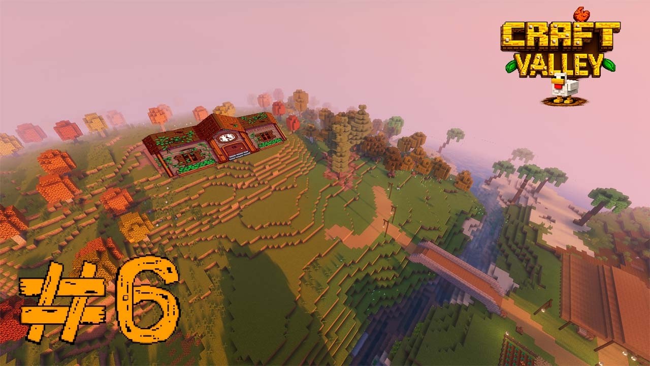 🔨 Minecraft Craft Valley #6 - Começamos a CIDADE