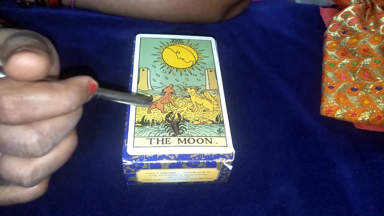 🌙 🌙 The moon card major arcana card description in hindi. हिंदी में सीखें टैरो कार्ड🌙 🌙