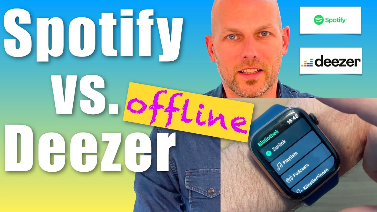 Deezer Premium offline auf der Apple Watch - OFFLINE Musik und keine Podcasts