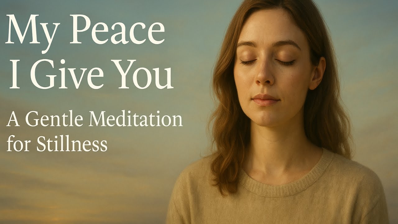 My Peace I Give You: A Gentle Meditation for Stillness