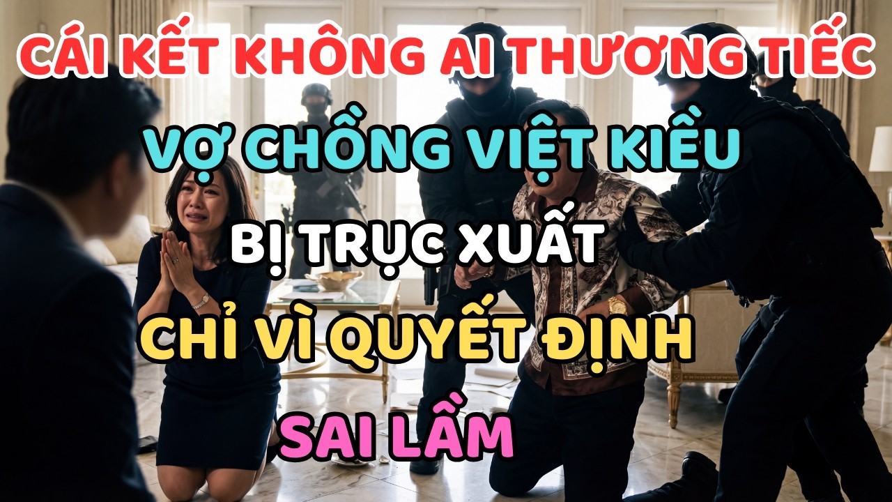 Cái Kết Không Ai Thương Tiếc : Vợ Chồng Việt Kiều Bị Trục Xuất Vì Quyết Định Sai Lầm