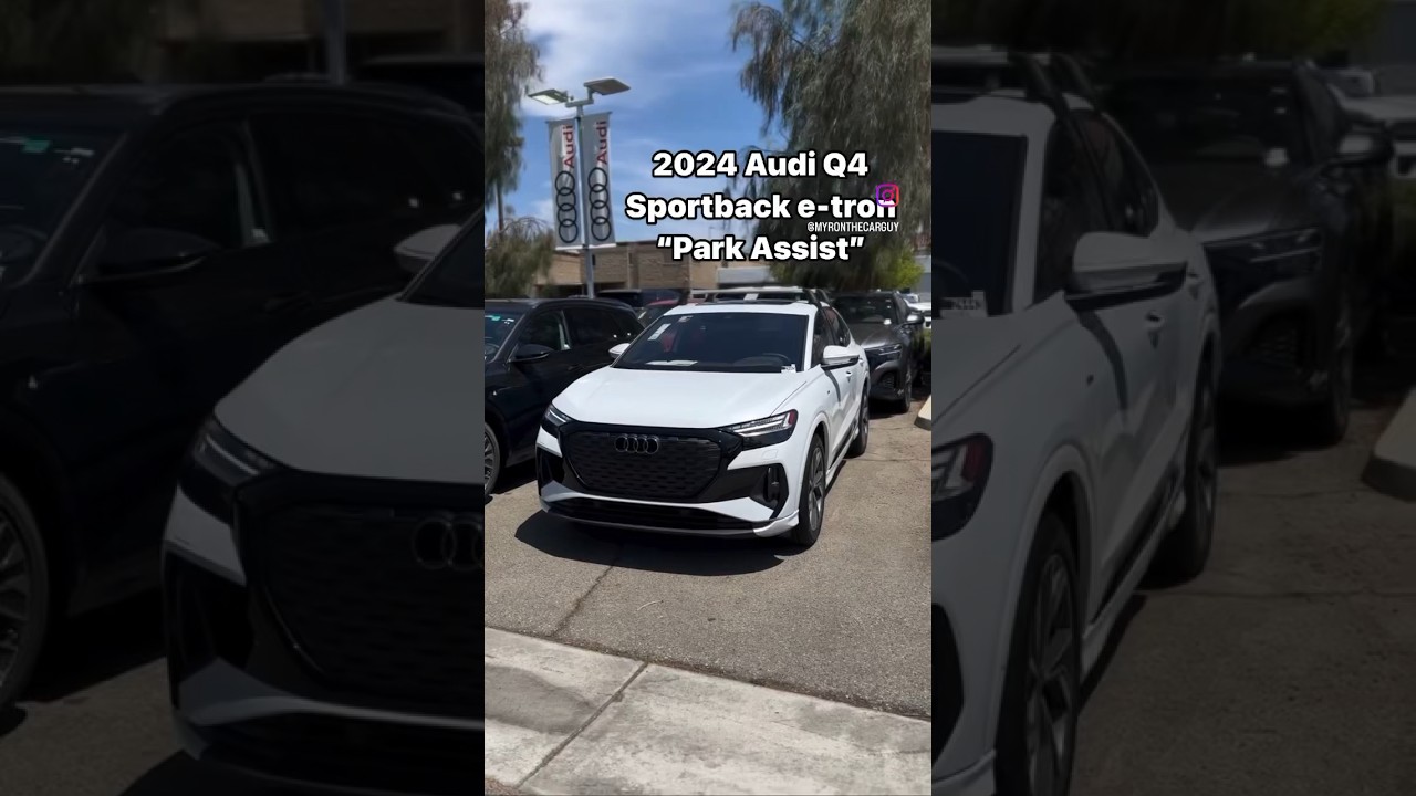 Audi e-tron Park Assist Plus  #audi #audietron ##audiq4etron