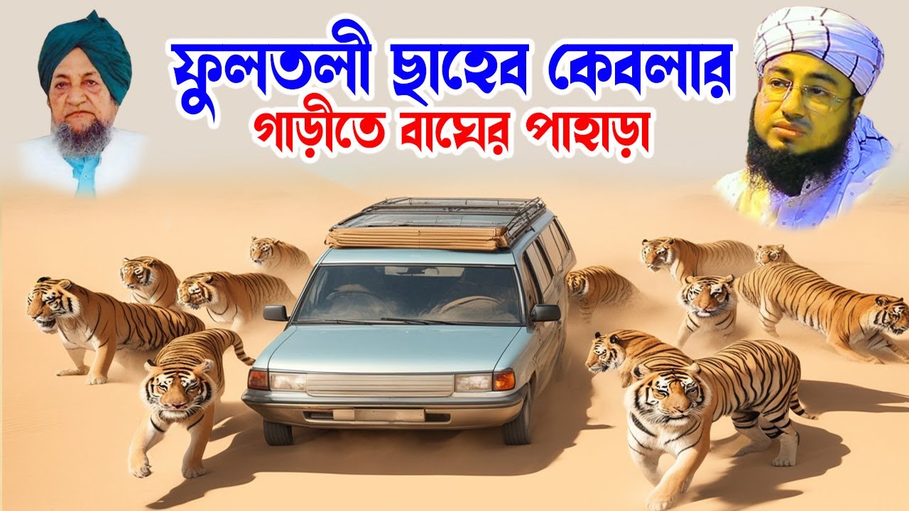 মুফতি জহিরুল ইসলাম ফরিদী | জহিরুল ইসলাম ফরিদী | ফুলতলী সাহেব কেবলার গাড়ীতে বাঘের পাহাড় -top tv
