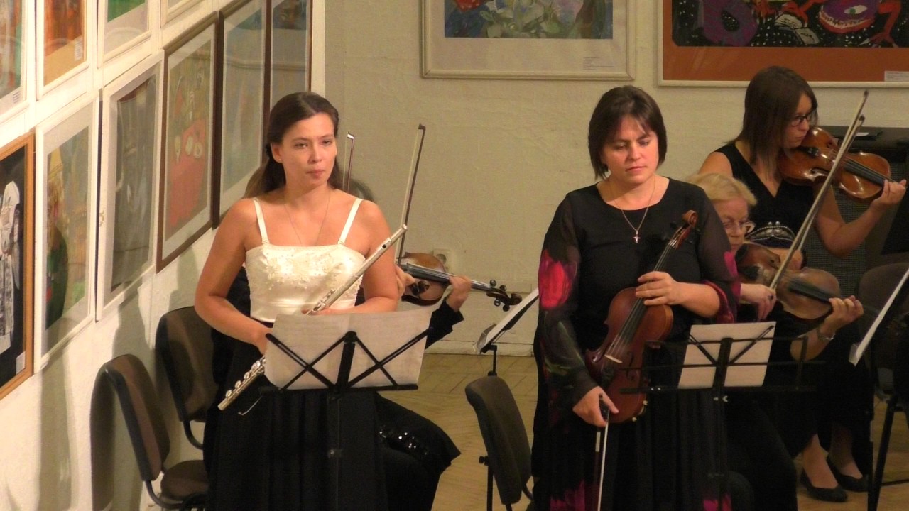 Елена Поплянова - Adagio для Антонио Вивальди 28.09.2015 Оркестр Павла Опаровского