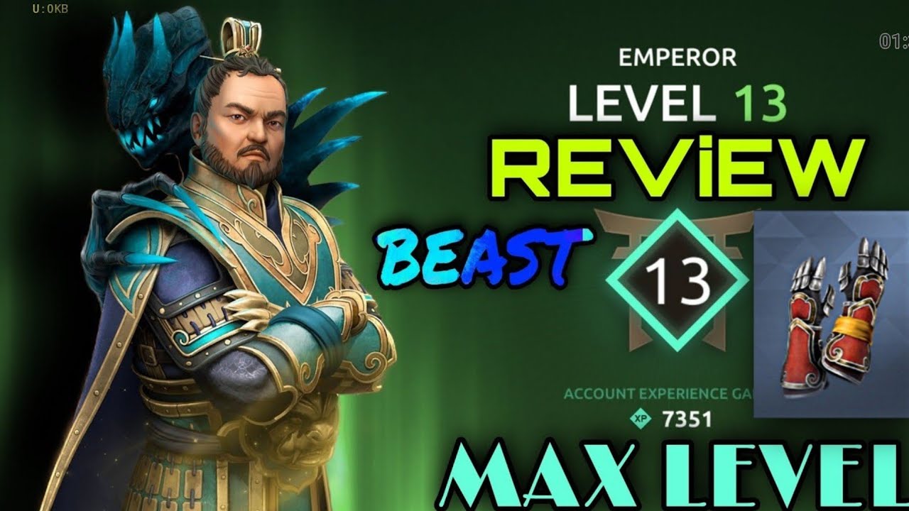 Shadow Fight Arena - EMPEROR LEVEL 13 REViEW | Drainers Weapon | MAX LEVEL BEAST