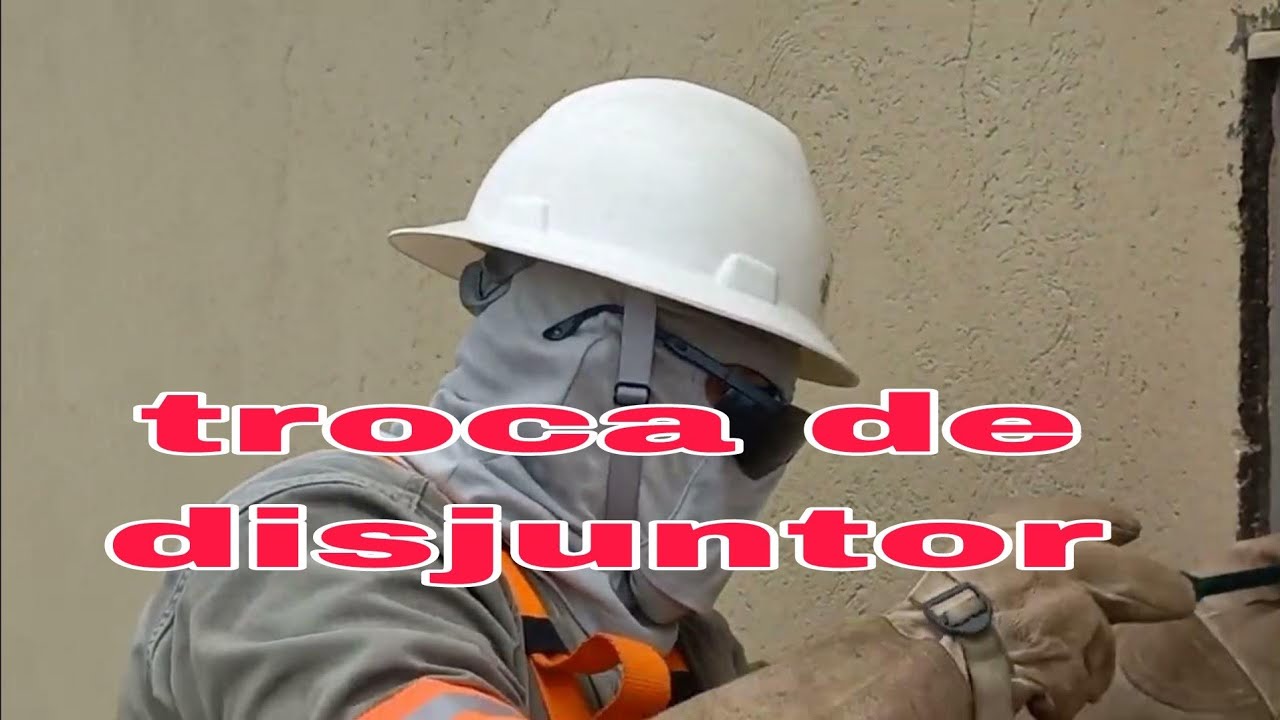 troca de disjuntor que estava queimado