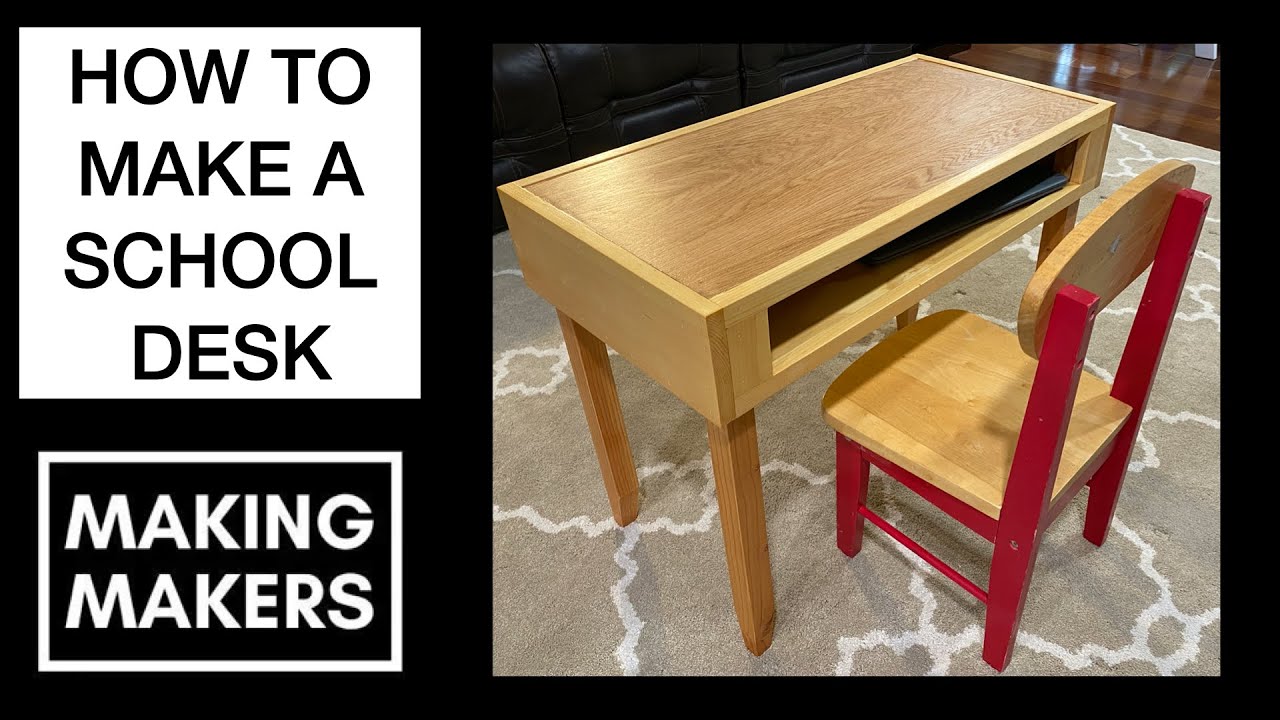 MAKE A KIDS DESK FOR VIRTUAL LEARNING