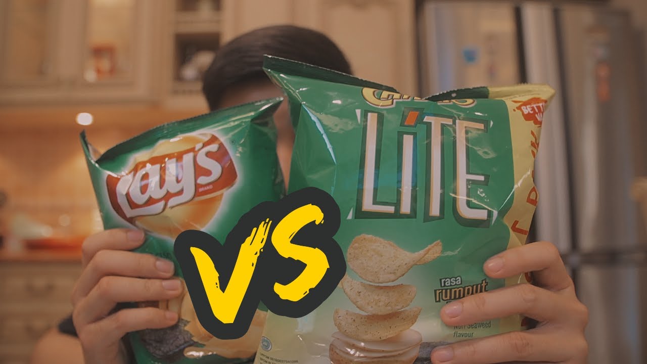 Lays vs Chitato Lite (SAMA ATAU BEDA?), KIRA-KIRA ENAKAN YANG MANA YA?