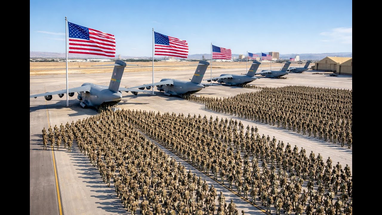 Iran on Edge 🚨 Massive US Delta Force & Elite Troop Deployment in Middle East