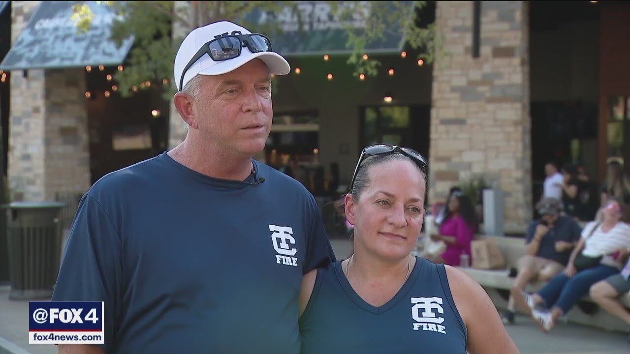 The Colony Fire Department shows support for battalion chief battling kidney disease