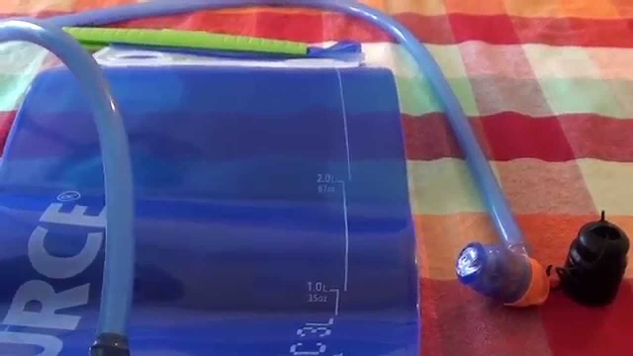 Source Widepac™ - Drinking System unboxing
