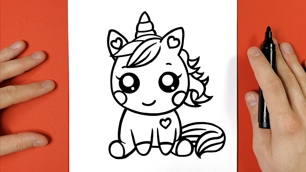 BÉBÉ LICORNE KAWAII - TUTO DESSIN KAWAII
