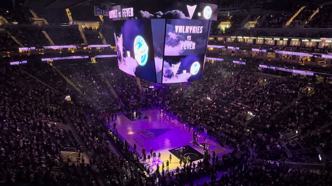 Indiana Fever vs Golden State Valkyries Starting Lineups and Intro 6/19/25