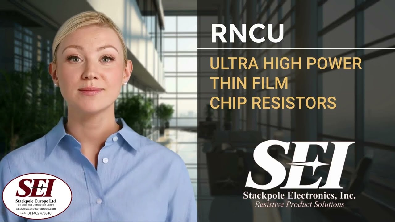 Stackpole RNCU Ultra-High Power Thin Film Chip Resistor
