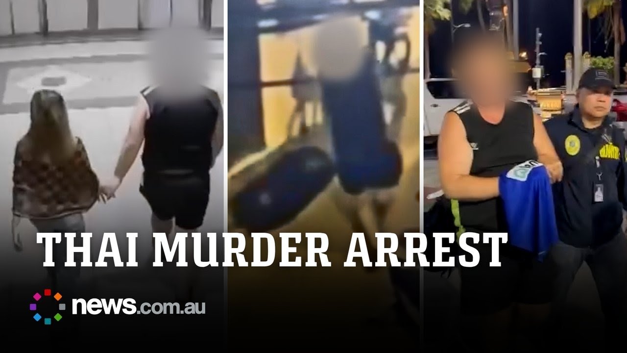 Australian tourist arrested over murder of Thai teen