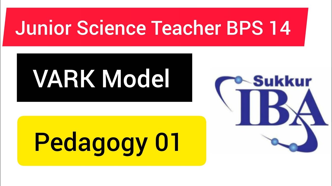 JST BPS 14 Pedagogy Lecture 1 | VARK Learning Style Model | STS Test Preparation