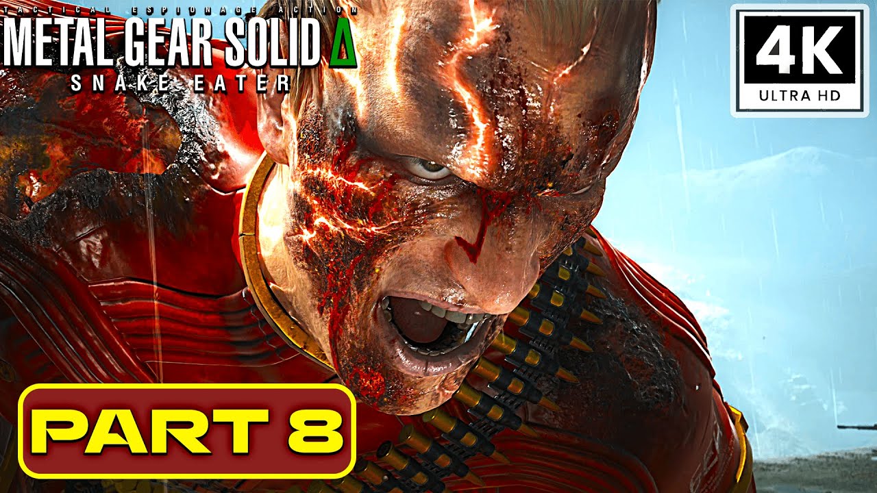 METAL GEAR SOLID DELTA: SNAKE EATER Walkthrough PART 8 [PC 4K 60FPS]