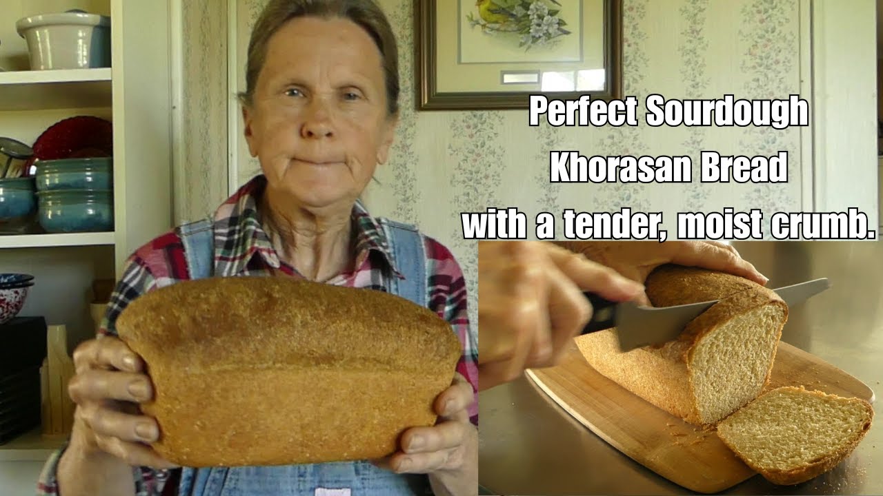 Making Perfect Sourdough, Khorasan Sandwich Bread, with a tender and moist crumb