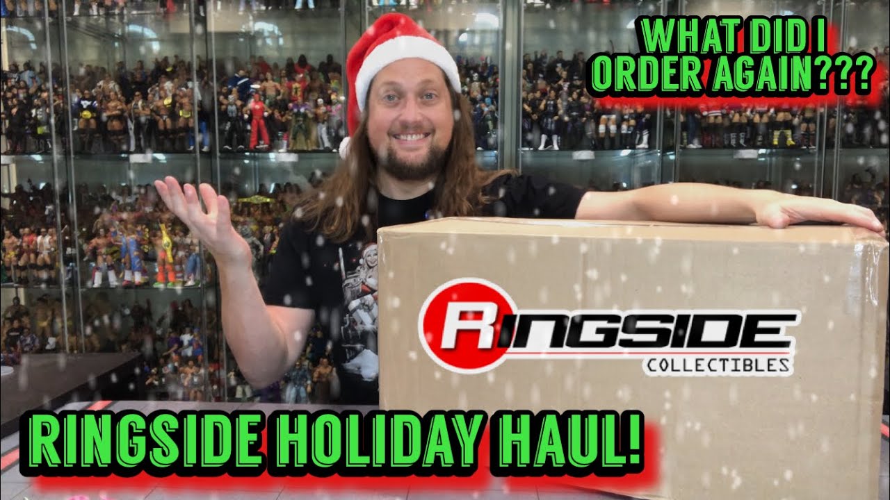 Покупка коллекционных предметов Ringside Collectibles к праздникам! Подождите, зачем я это заказал?