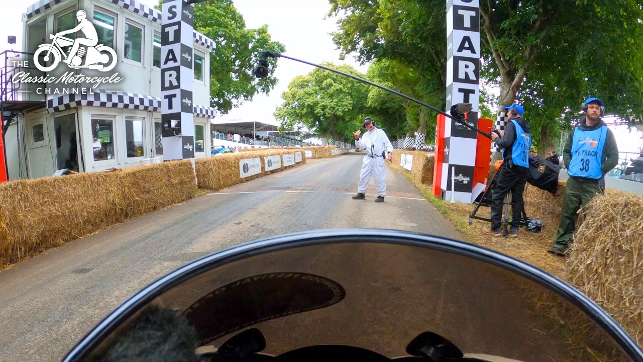 2024 Goodwood Festival of Speed - Norton V4SV - Onboard Footage - Average Rider
