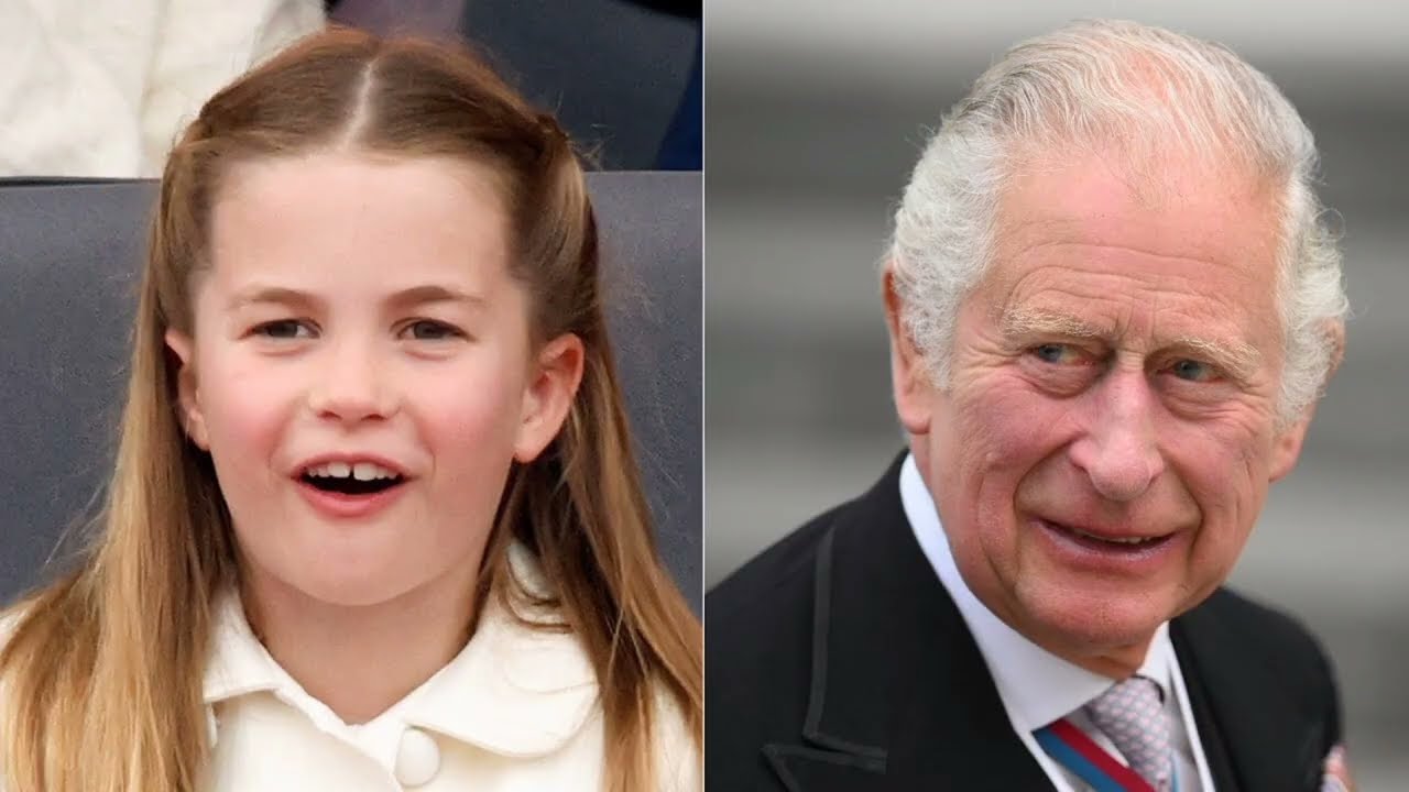 Princess Charlotte and King Charles Heartwarming sweet Bond,Royal Moments 