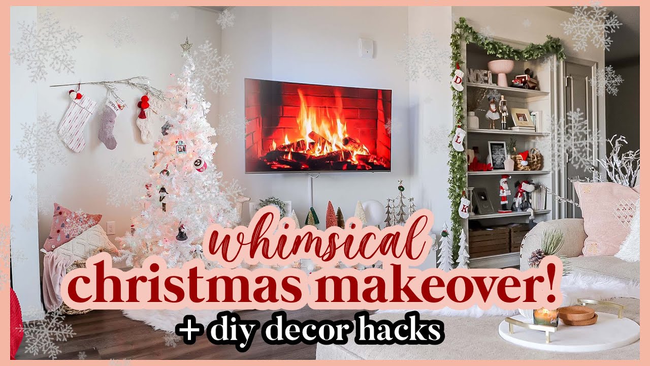 A COLORFUL CHRISTMAS APARTMENT MAKEOVER! Whimsical Holiday Decor + Boho DIY Decorate With Me 2020!