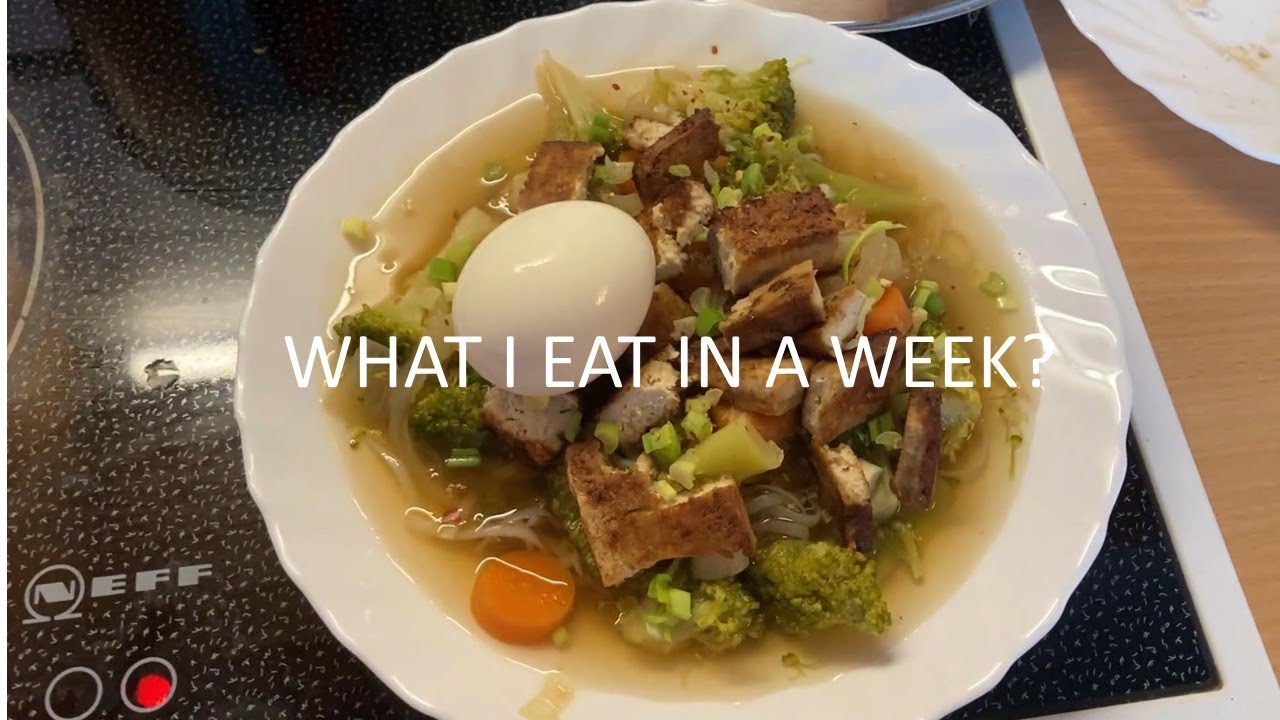 What I eat in a week? | Cook with me