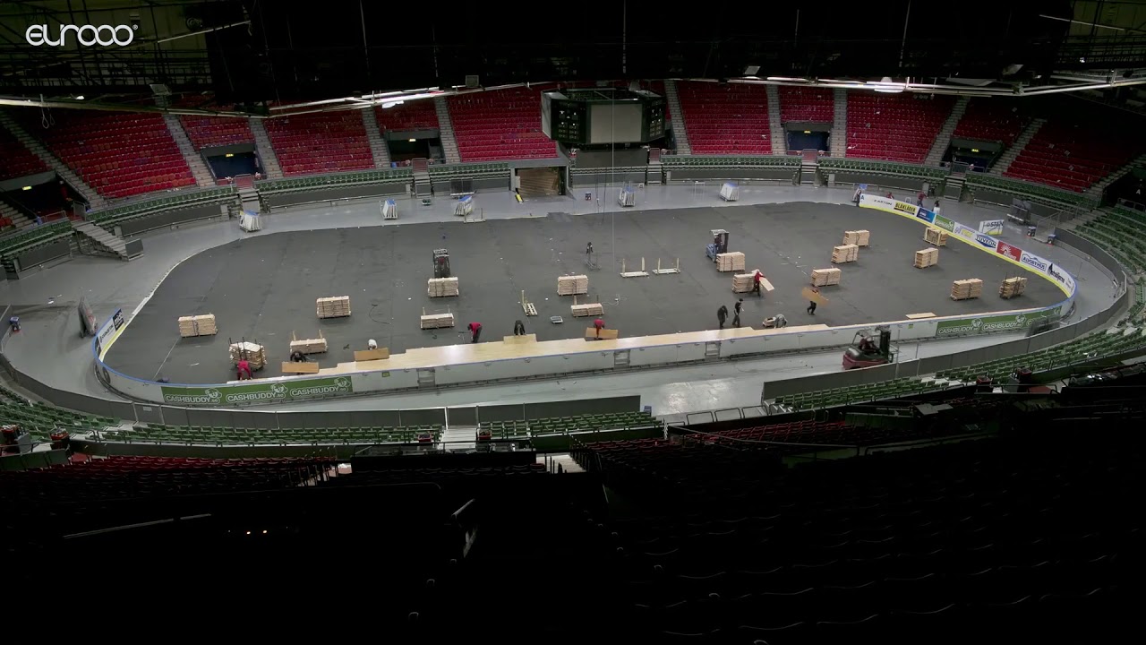 Junckers | Sports Floor Installation working process