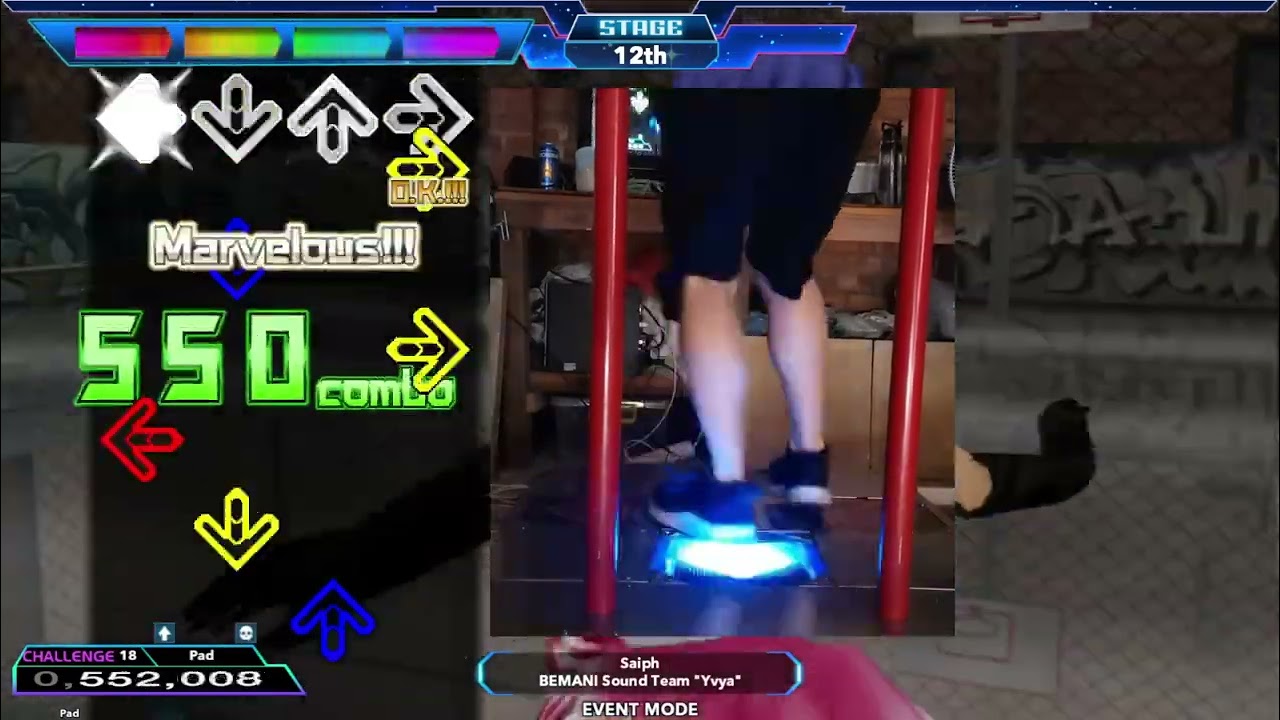 [DDR] Saiph [Challenge Level 18] AAA - 1 Great...