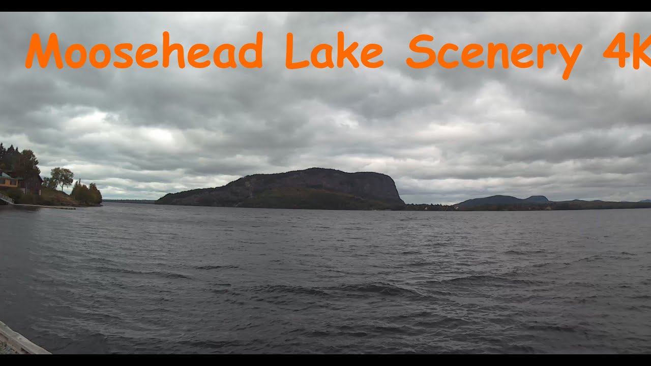 Mount Kineo (Moosehead Lake) 4K Scenery