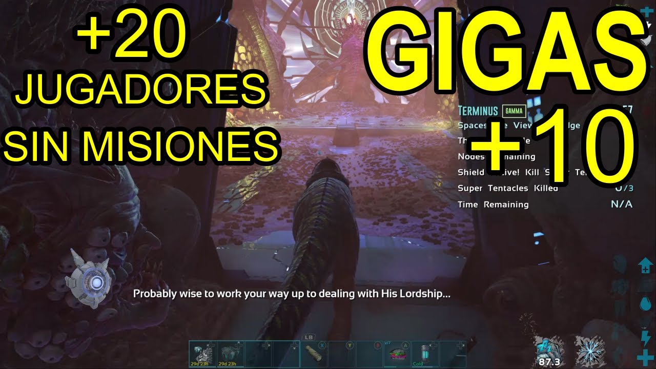 COMO METER JUGADORES SIN MISIONES Y GIGAS A ROCKWELL GENESIS 2 - ARK
