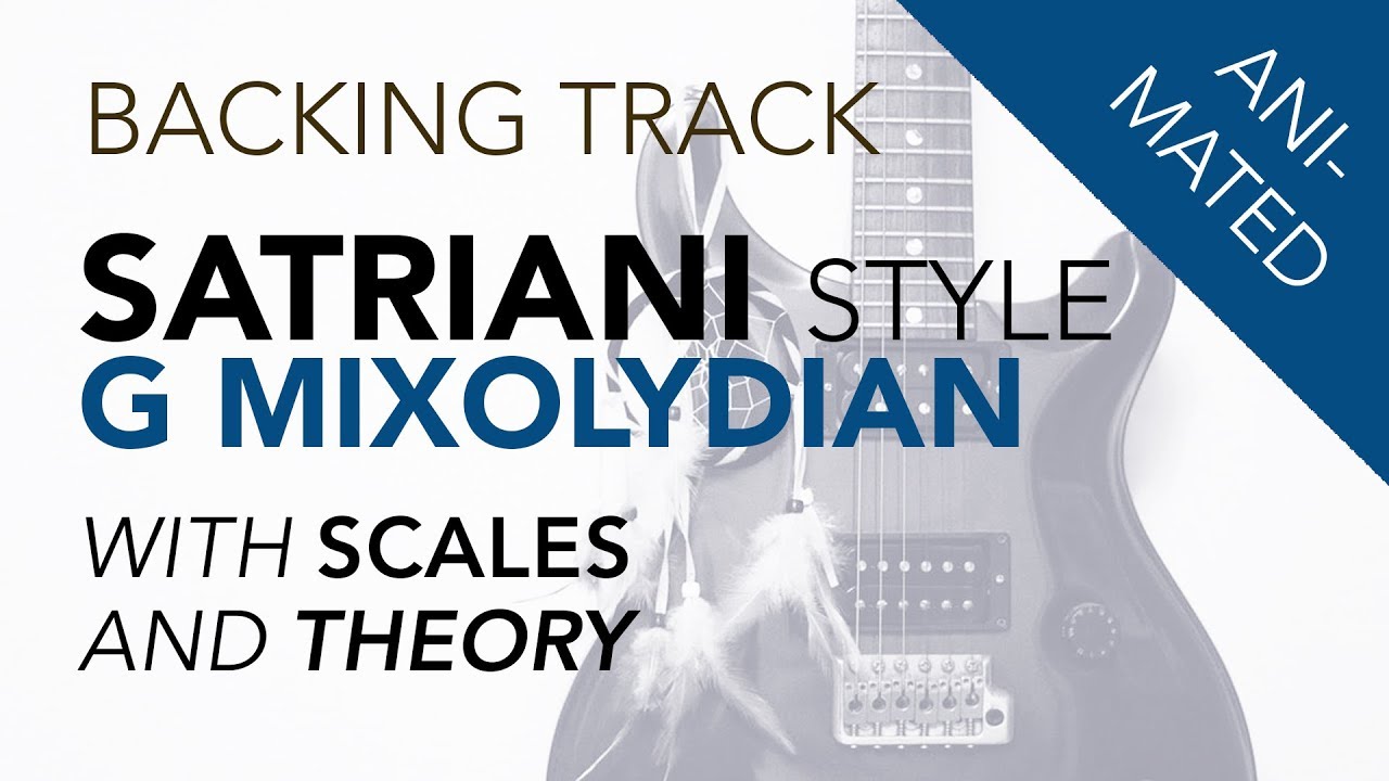 Backing Track: Joe Satriani Ballad in G Mixolydian/C major *PLUS*