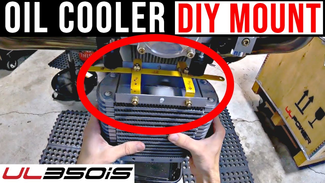 Oil Cooler Bracket Prototype (Aeroclassic) - UL350iS - Zenith 750 Cruzer Kit Plane Build