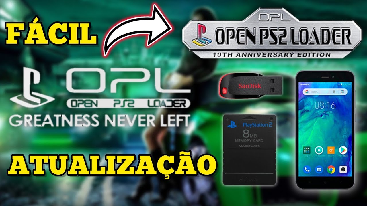 [PASSO A PASSO] Como atualizar o OPL pelo celular | PS2