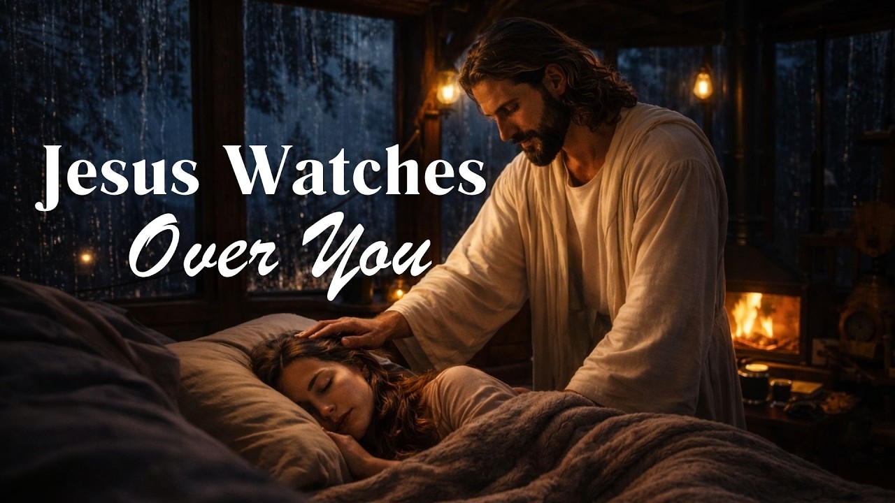 Jesus Watches Over You| Relaxing Music for Stress Relief and Focus and Sleep 😴