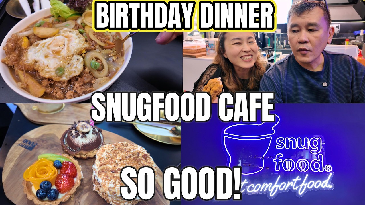 Wife's Birthday Dinner at Snugfood Cafe Penang, What a GREAT find! Wonderful quality comfort food!