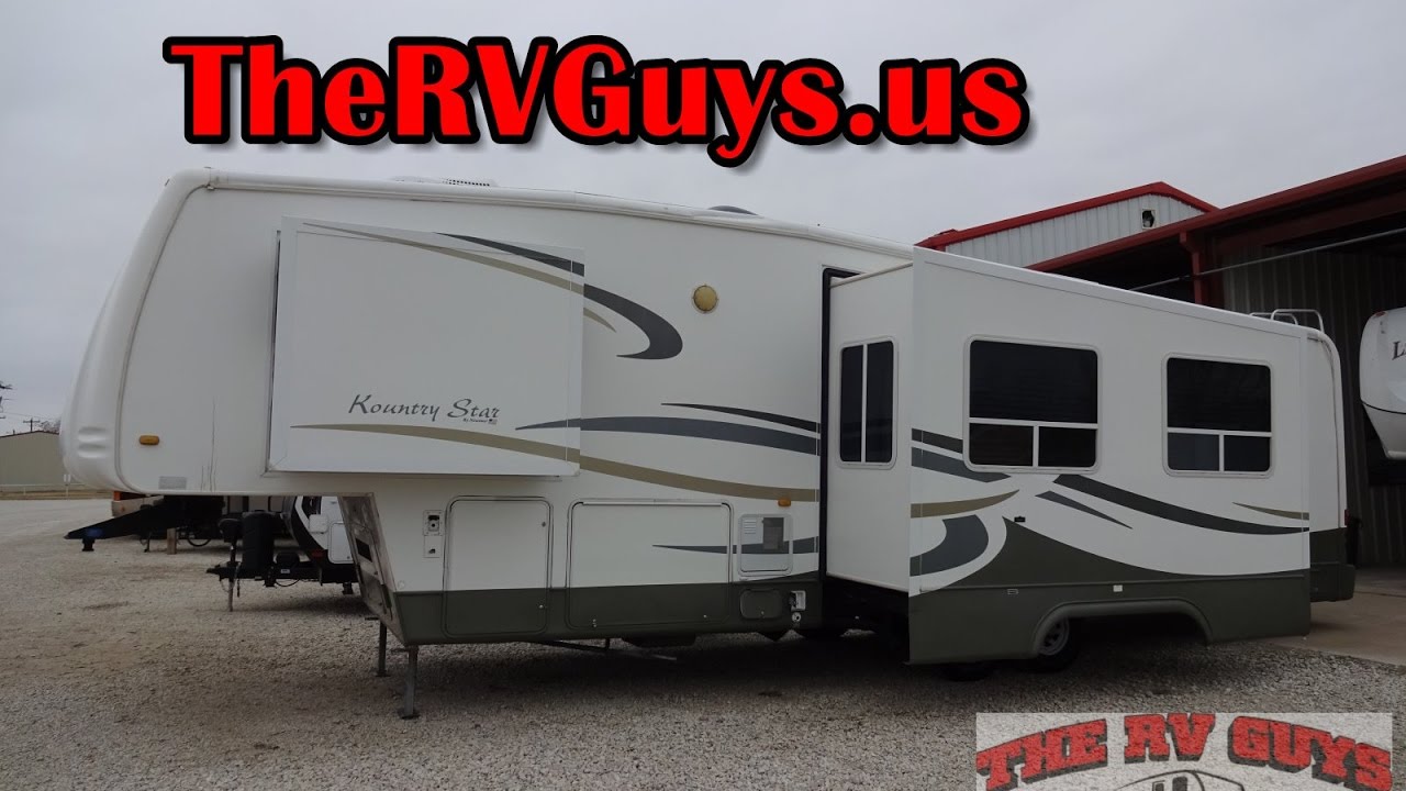 Fantastic Full Timer Friendly Used 5th Wheel!  2004 Kountry Star 35DBSA