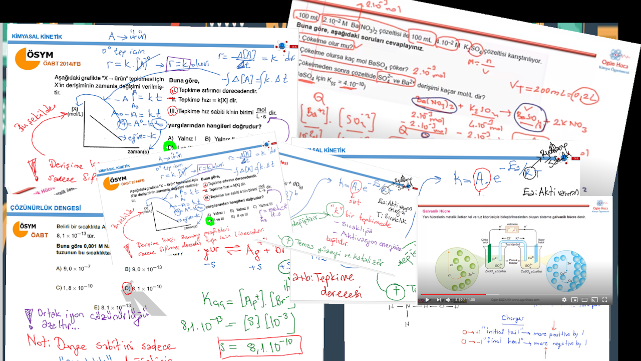 Online Kimya Akademisi Canlı Yayını