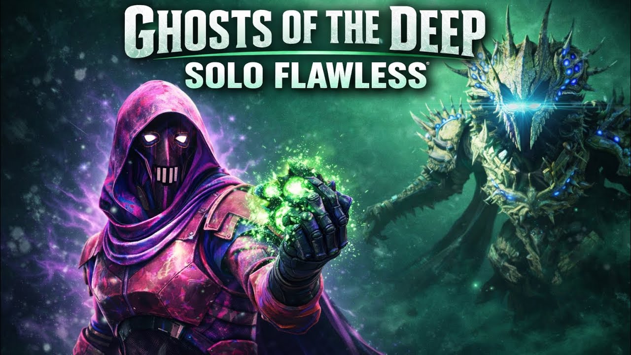 Solo Flawless Ghosts Of The Deep With Hunter I Destiny 2 Renegades