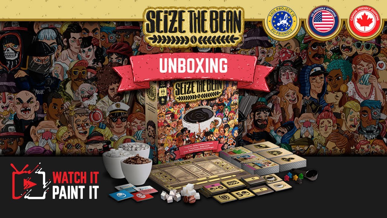Seize the Bean - Unboxing - Component Review