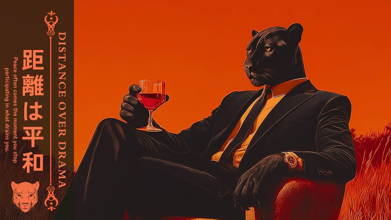 𝗗𝗜𝗦𝗧𝗔𝗡𝗖𝗘 𝗢𝗩𝗘𝗥 𝗗𝗥𝗔𝗠𝗔 距離 | A Relaxing Reflection Session | Downtempo Jazz Playlist #chilllofi