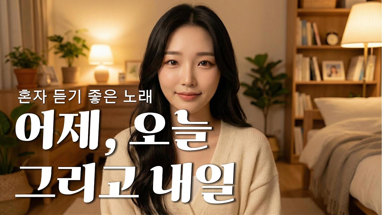 혼자 듣기 좋은 노래 [ 어제, 오늘 그리고 내일 ] Z 시리즈 | MUSIC │Ballad│K-pop│감성발라드│인디팝