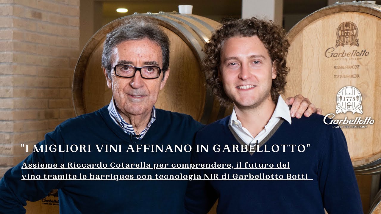Il futuro del vino e le barriques con tecnologia NIR di Garbellotto Botti @Riccardo Cotarella