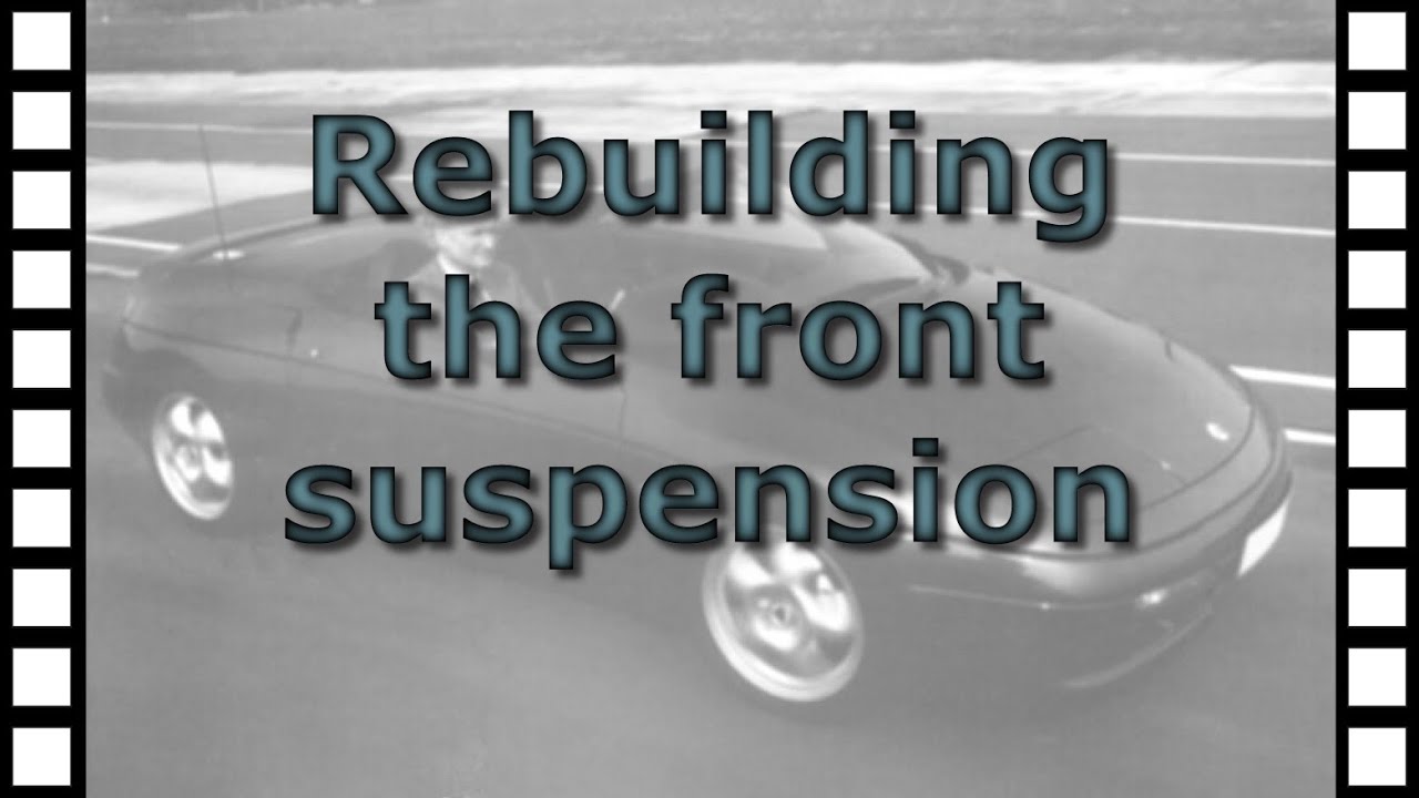 Rebuilding the front suspension on the Lotus Elan M100