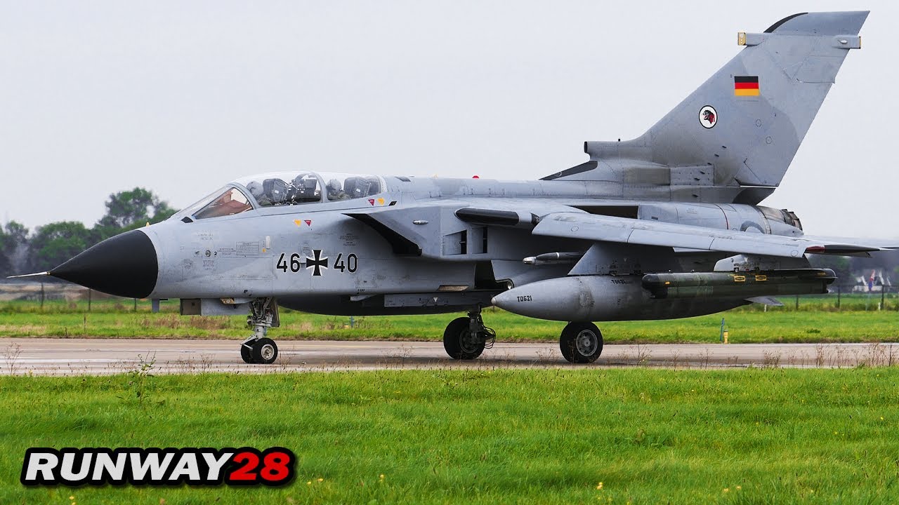 WOW! Incredible Loud German Tornado's at Fighter Town Leeuwarden