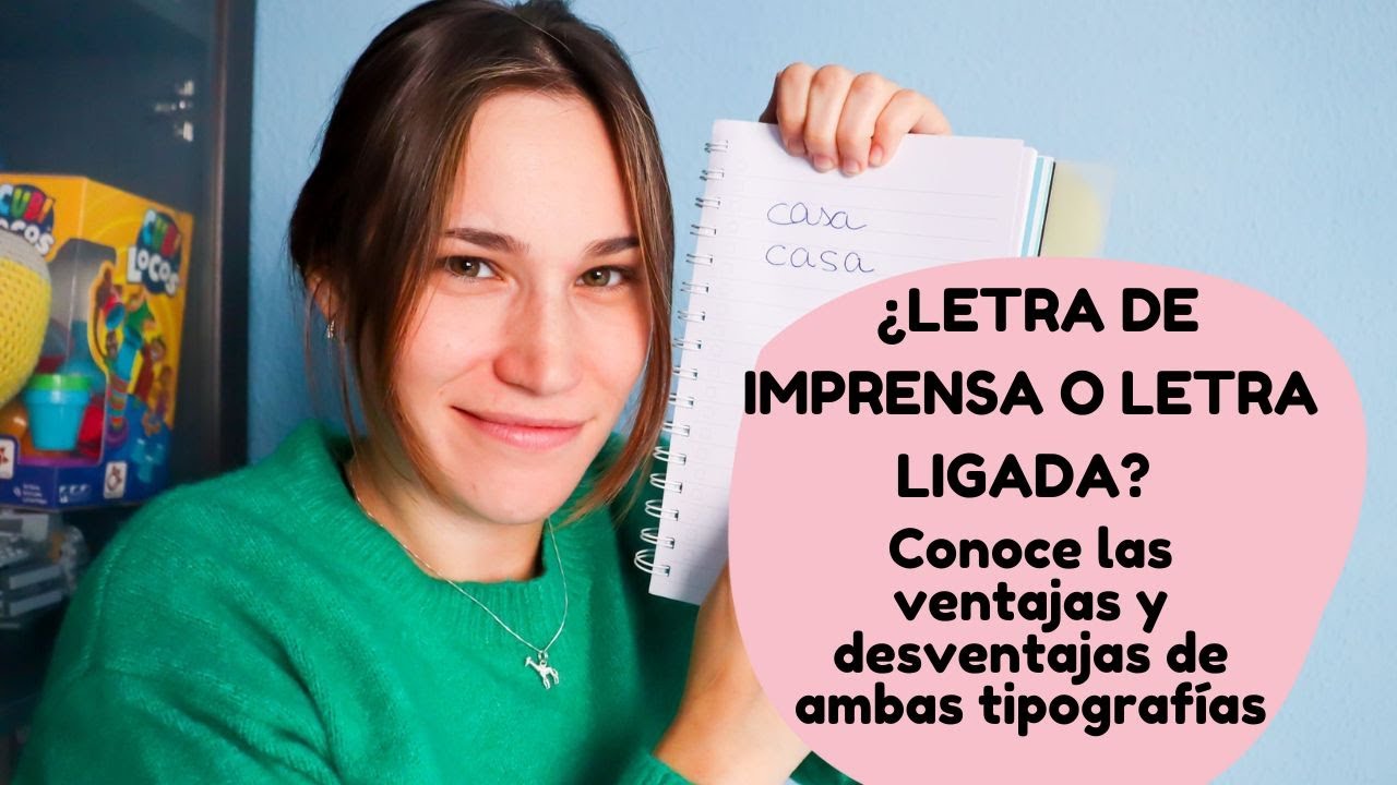 Letra ligada vs letra imprenta | ¿Cuál es la mejor?