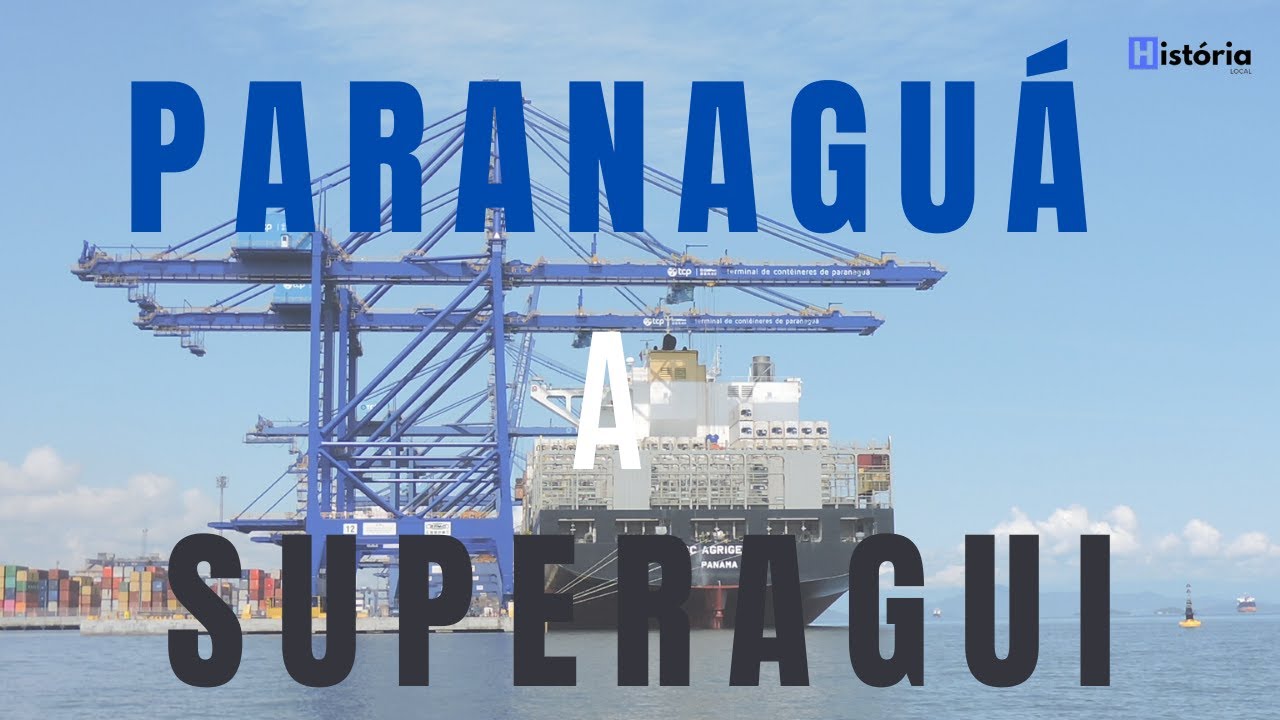 DE PARANAGU&Aacute; &Agrave; ILHA DE SUPERAGUI EM 6 MINUTOS.